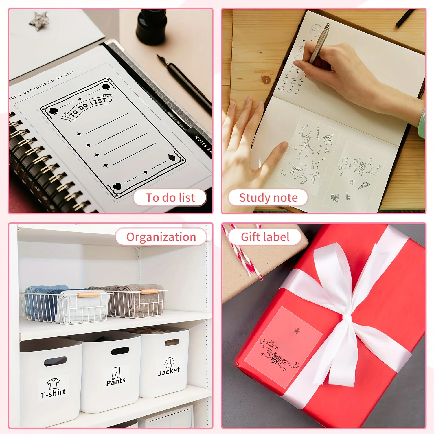 ورق حراري شفاف 57 × 25 مم ذاتي اللصق مناسب لطابعات صغيرة محمولة/جيب سطح ضوء الكاميرا لمعظم طابعات الجيب