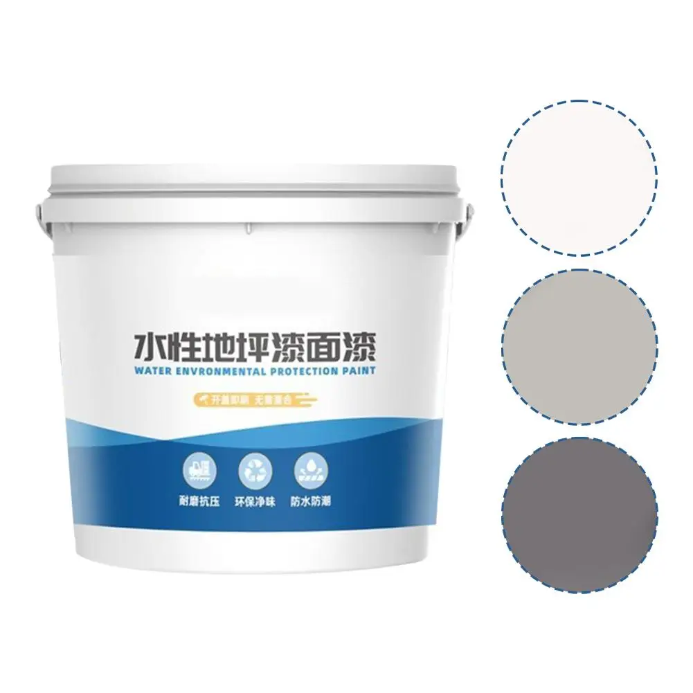 NEW Water Based Floor Paint Workshop Specific Floor Paint Wear-resistant Anti Slip Waterproof Refurbishe Anti-Leaking Quick Dry