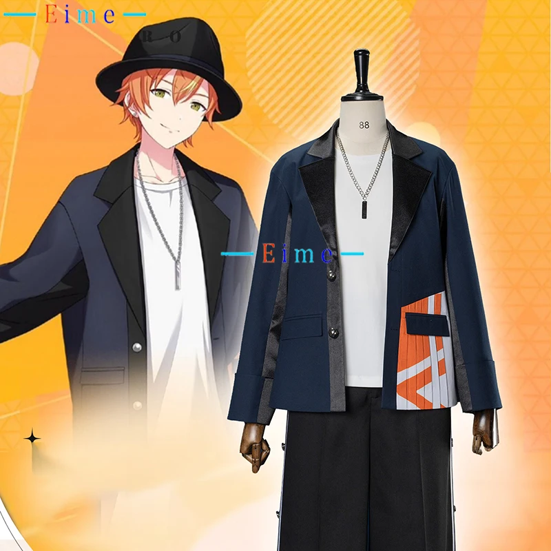 

PJSK Shinonome Akito Cosplay Costume Anime Clothing Cute Party Suit Casul Wear with Hat Halloween Carnival Uniforms Custom Made
