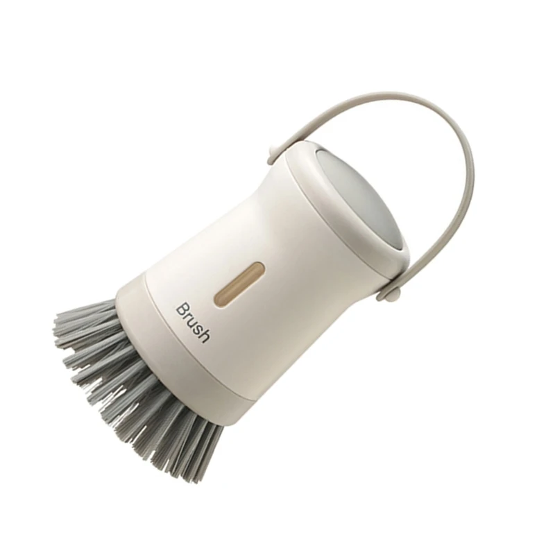 

NonStick Dish Scrubber Brush With Sturdy Bristles For Pots Pans Sinks And Glass