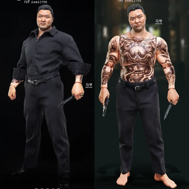 In Stock MOZ STUDIO MSAF002 1/6 Jidao Evil Man Ma Ye Tong-Seok Mai 12inch Full Set Action Figure Model Toys Collection Gifts
