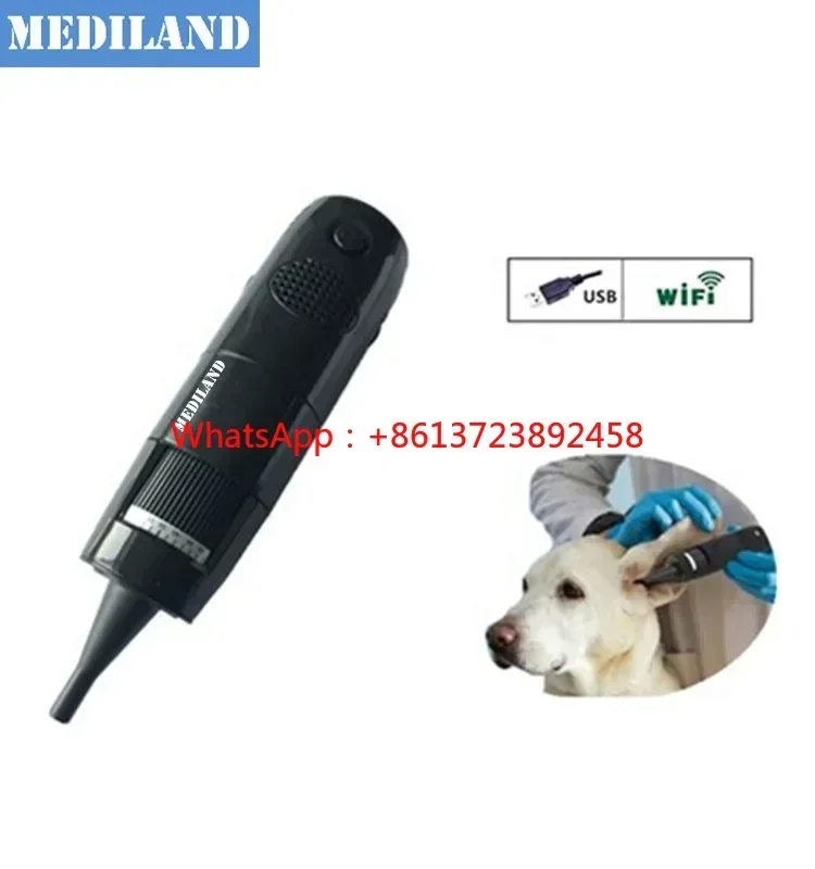 

ML-402V most advanced Wifi otoscope Veterinary tools and equipments Digital wifi microscope with dual mode