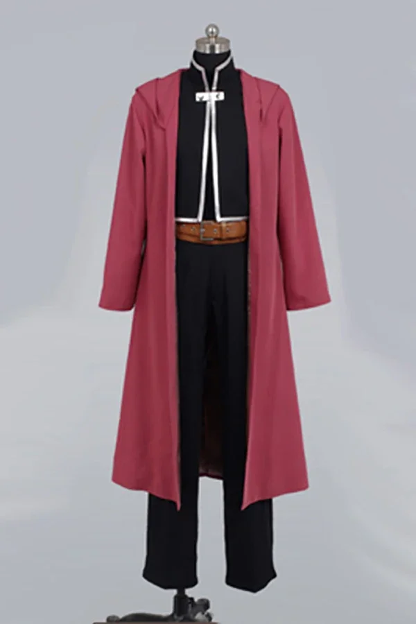 Fullmetal AlcFullMetal Alchemist Edward Elric Cosplay Costume Custom Made Halloween Cosplay Costume