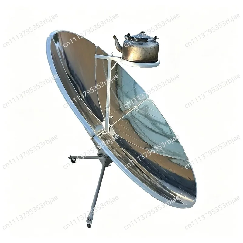 Portable Foldable Solar Cooker Stove - Compact for Camping & Emergency, Parabolic Reflector for Fast Boiling, No Fuel Needed