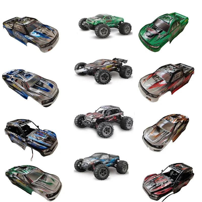 XLH 9130 9135 9136 9137 9138 1/16 High speed R/C cars off road Trucks spare parts body shell