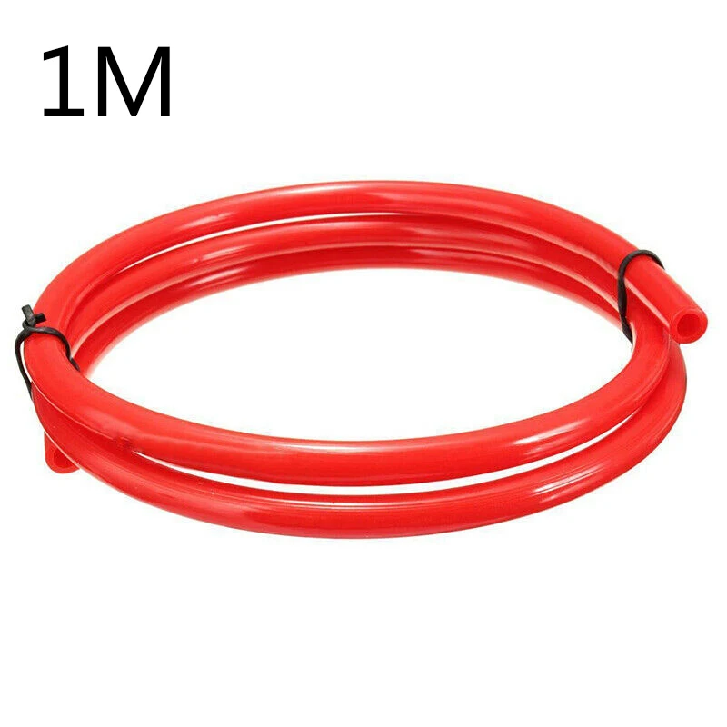 1 Meter Red Fuel Line for Motorcycles Gasoline Oil Delivery Pipe with 5mm Inner Diameter and 8mm Outer Diameter