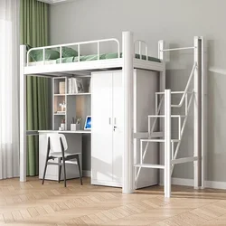 new design metal home furniture for bedroom cheap super single double bunk bed triple bunk bed Dormitories school bunk bed