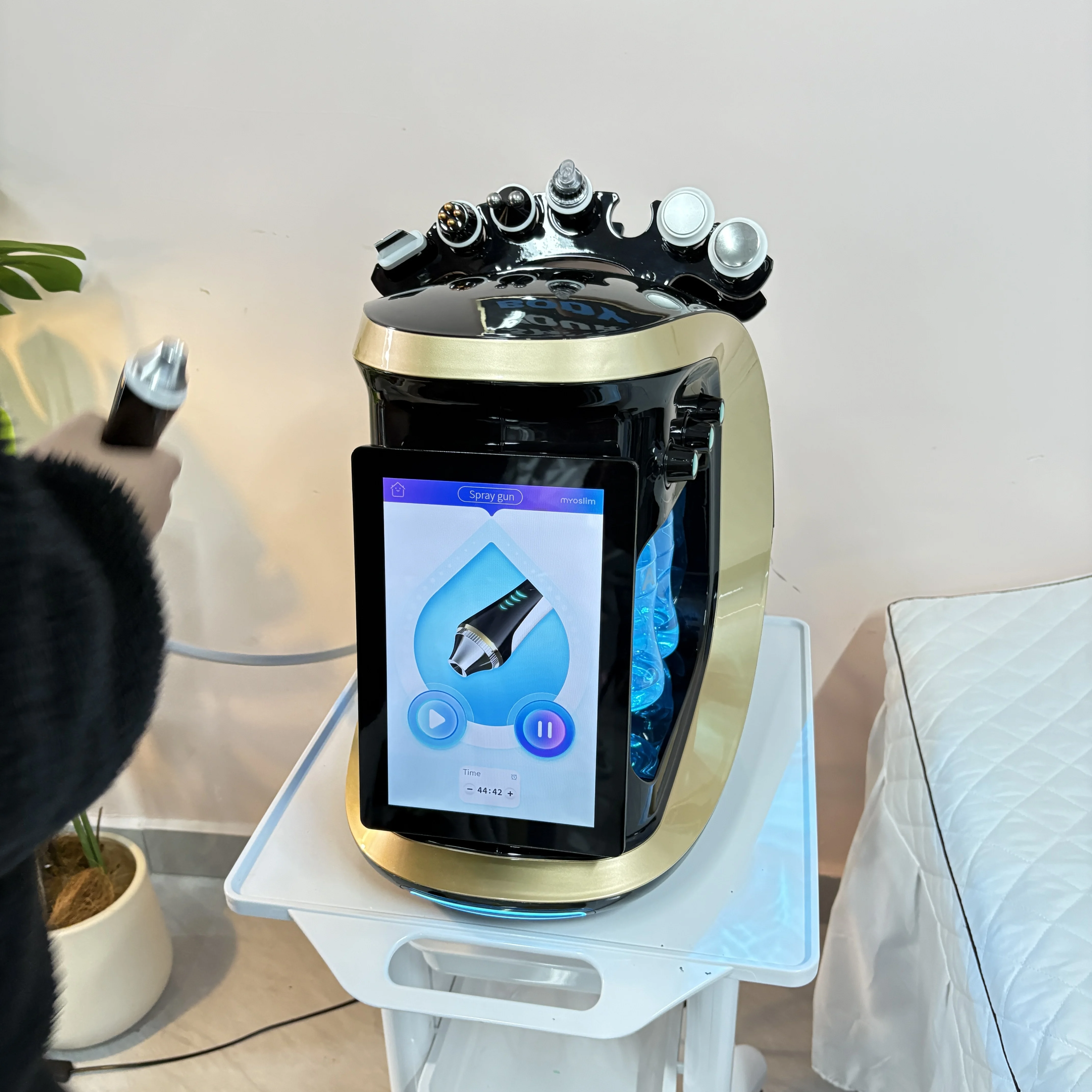 7 In 1 Water Oxygen Bubble Jet Peel Beauty Skin Multifunction Facial Care Machine Peeling Anti Aging Skin Analysis Devices