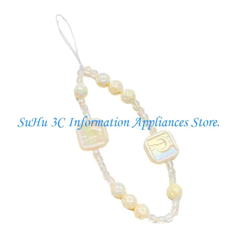 J0MB COLLULFIL BEADS سلسلة الهاتف المحمولة الهاتف المحمول للنساء مجوهرات الأشرطة المضادة