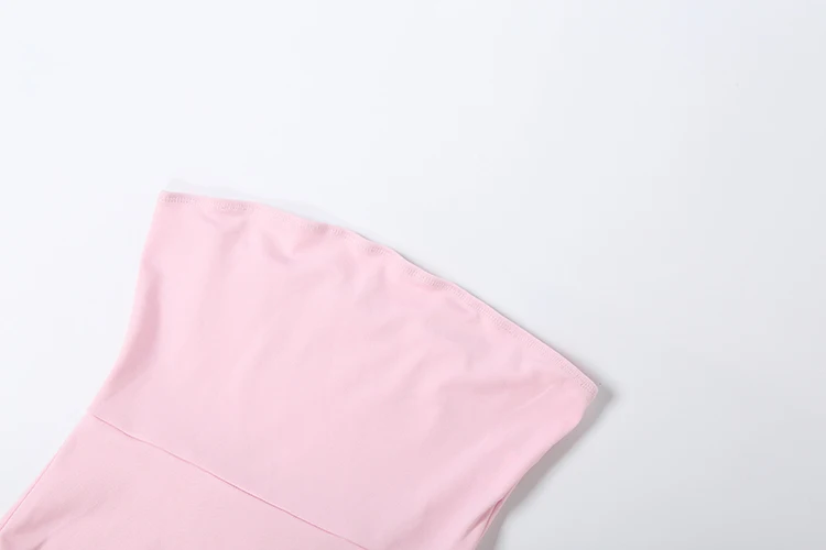 Weird Puss Fashion Einfacher Romper für Damen, trendiger rückenfreier, ärmelloser, dehnbarer, figurbetonter Playsuit für den Alltag, Mitternacht, Street-Party – Detail 6