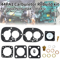 Carburetor Repair Kit for Volvo Penta SOLEX 44 PA-1 Inboard Marine 856471 856472 AQ115 125 130 130 131 131 145 151A 171 Kit