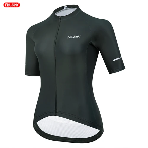Imagen 2 del producto Raudax-Camiseta de ciclismo para mujer, camisetas de manga corta para carreras, ropa para bicicleta, Maillot, ropa de ciclista, camisa para deportes activos al aire libre