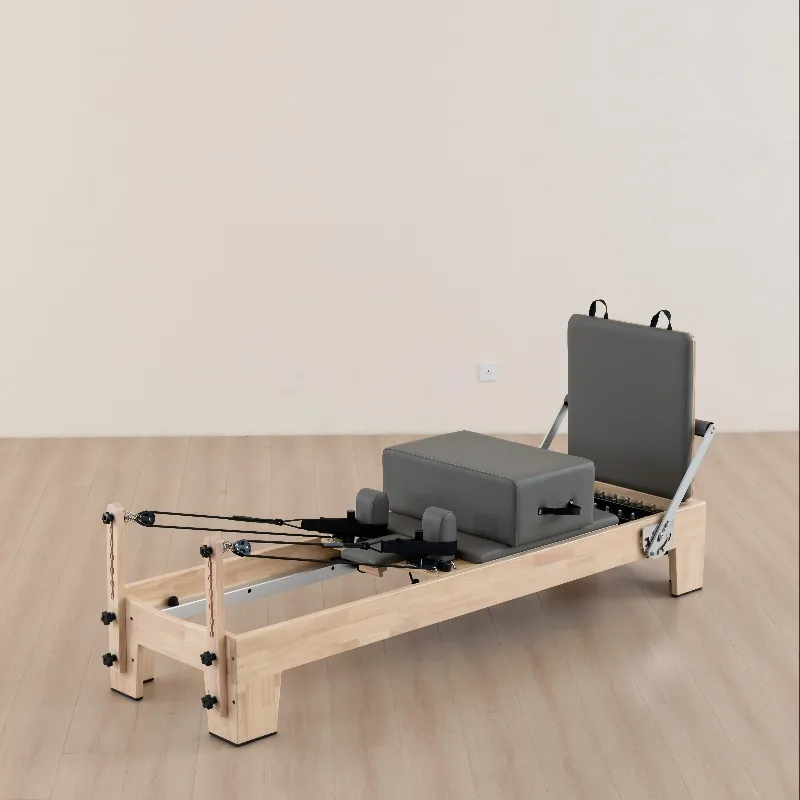 

YTYIN Oak Wood Pilates Reformer on Sale! All-in-One Studio Set with Wunda Chair, Barrel & Spine Corrector