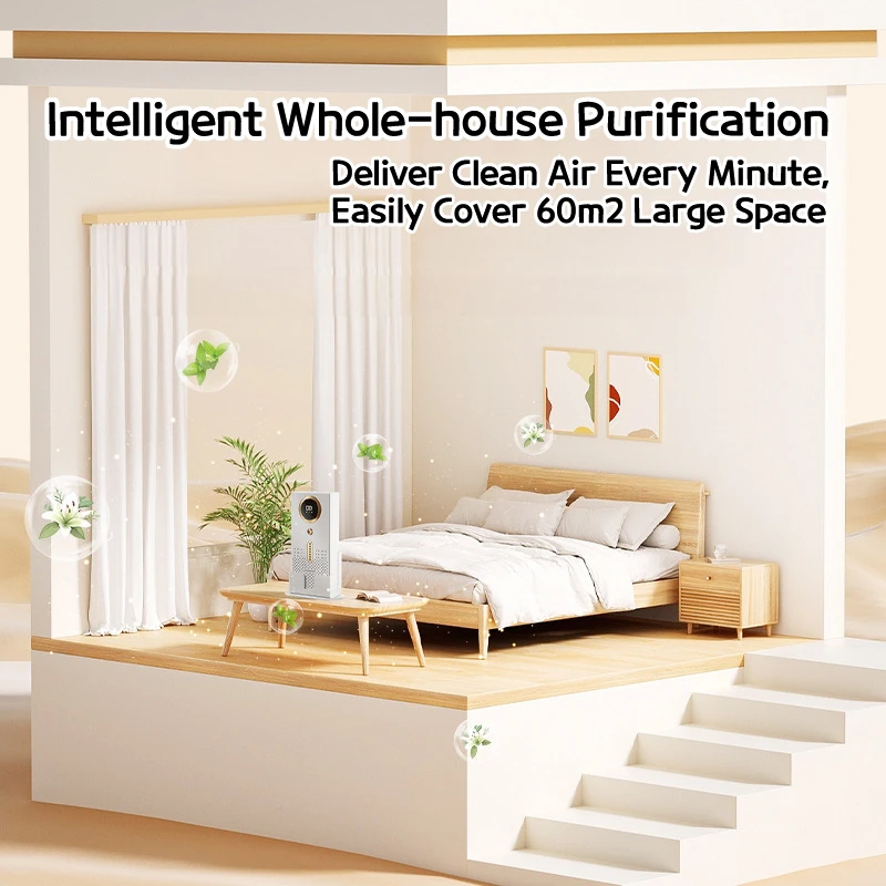 Ozone Generator Air Purifier for High Efficiency Desktop Bedroom Fridge Deodorizer Formaldehyde Removal Purification