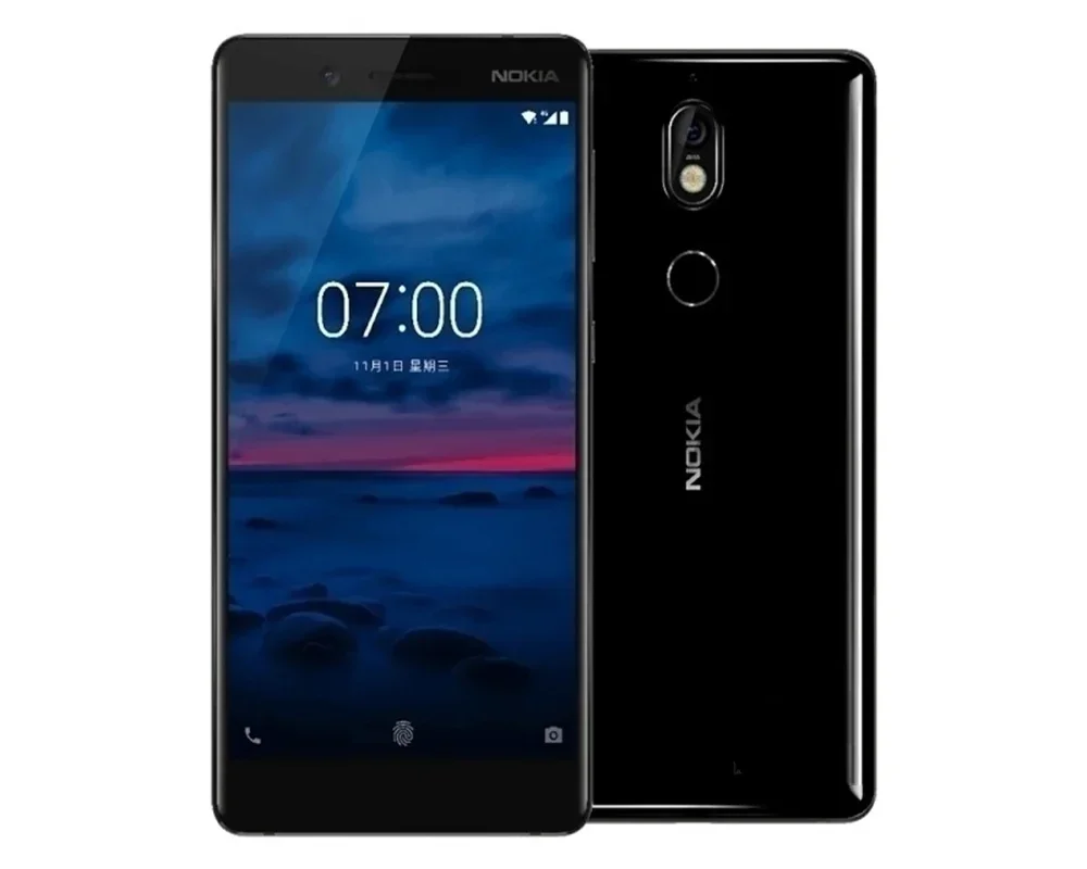 كاميرا Nokia 7 4G 16MP أصلية CPU Qualcomm Snapdragon 630 هاتف ذكي سعة البطارية 3000 مللي أمبير في الساعة هاتف مستعمل