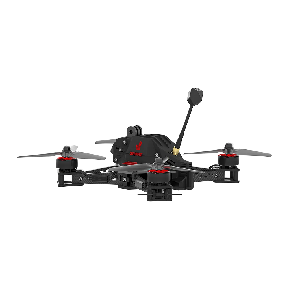 Дрон Afterburner Sport O4 6S HD BNF с двигателем O4 Air Unit Pro/R5 2207 2100KV для гонок FPV