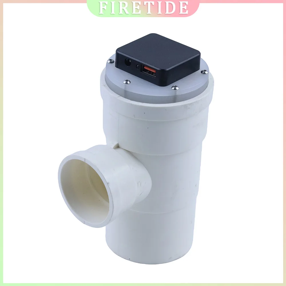 50W Pipe-Type Spiral Hydroelectric Generator Low-Speed USB Charging Outdoor Hydro Power Generation Device