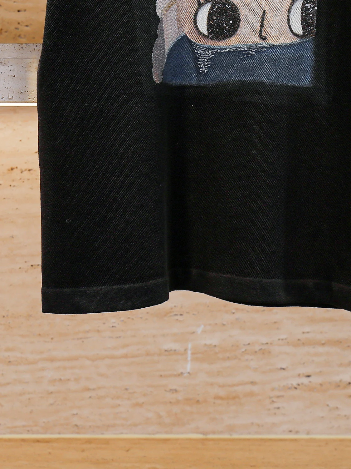 Casualหลวมถักเสื้อยืดผู้หญิงพรีเมี่ยมฤดูร้อน 2025 ปักลูกปัดเดินทางSleรอบNe Ort Sve Irt