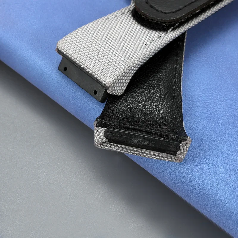 النايلون حزام الساعات لريتشارد ميل RM011 RM3502 RM056 قماش سوار ساعة ساعات المعصم الفرقة حزام ساعة رجالي #3