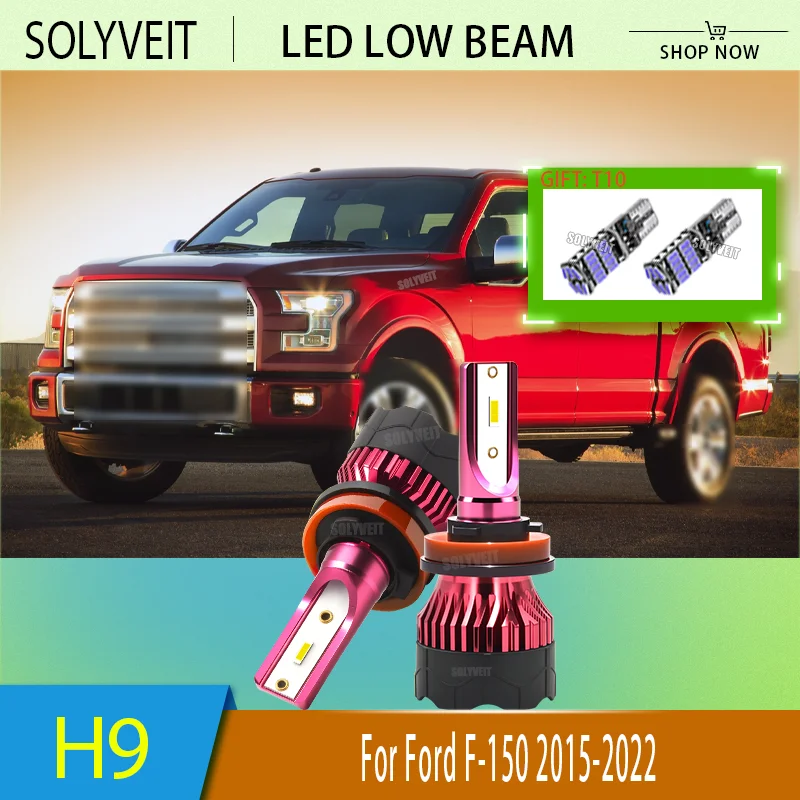 

Get 150W H11/H9/H8 LED Low/Dipped Beam Bulb Now Over 60000hrs IP67 For Ford F-150 2015 2016 2017 2018 2019 2020 2021 2022