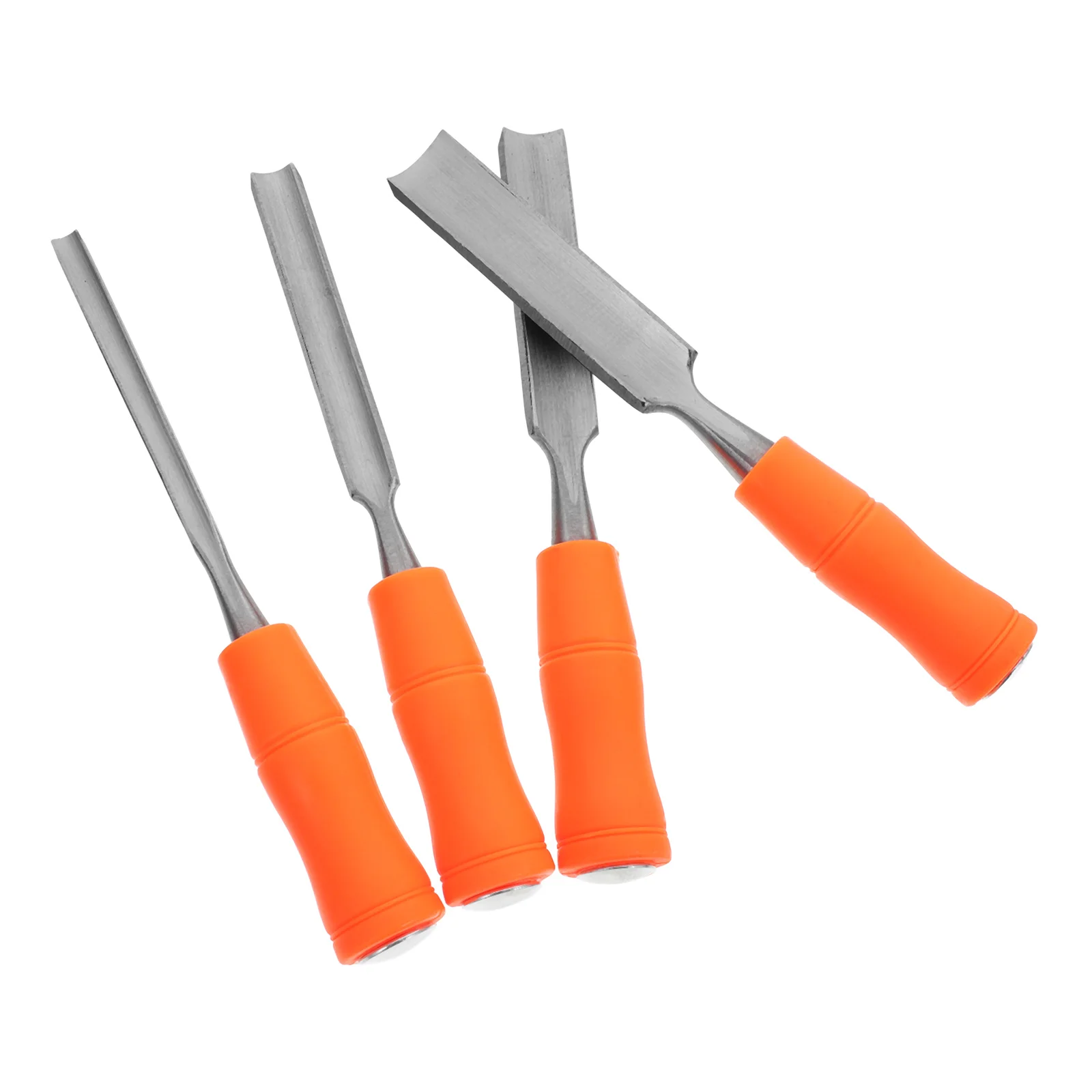 

4Pcs Wood Carving Chisels Set Professional Tools Long Lasting Material Ergonomic H les Perfect for Woodworking Crafts
