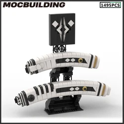 Fulcrum Lightsabers Dark Saber MOC Building Blocks Modular Model DIY Bricks Creative Assembly Toys Christmas Present Collection