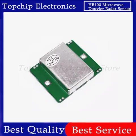 HB100 Microwave Doppler Radar Wireless Module Motion Sensor HB100, Microwave Motion Sensor, Motion Detector