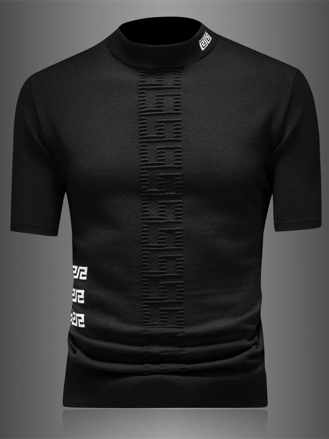 

Faionable Winter Men's Knitted ort Sve Sweater Slim Fit Wool Blend f High Collar Warm Base Layer Ciwalk Wool irt