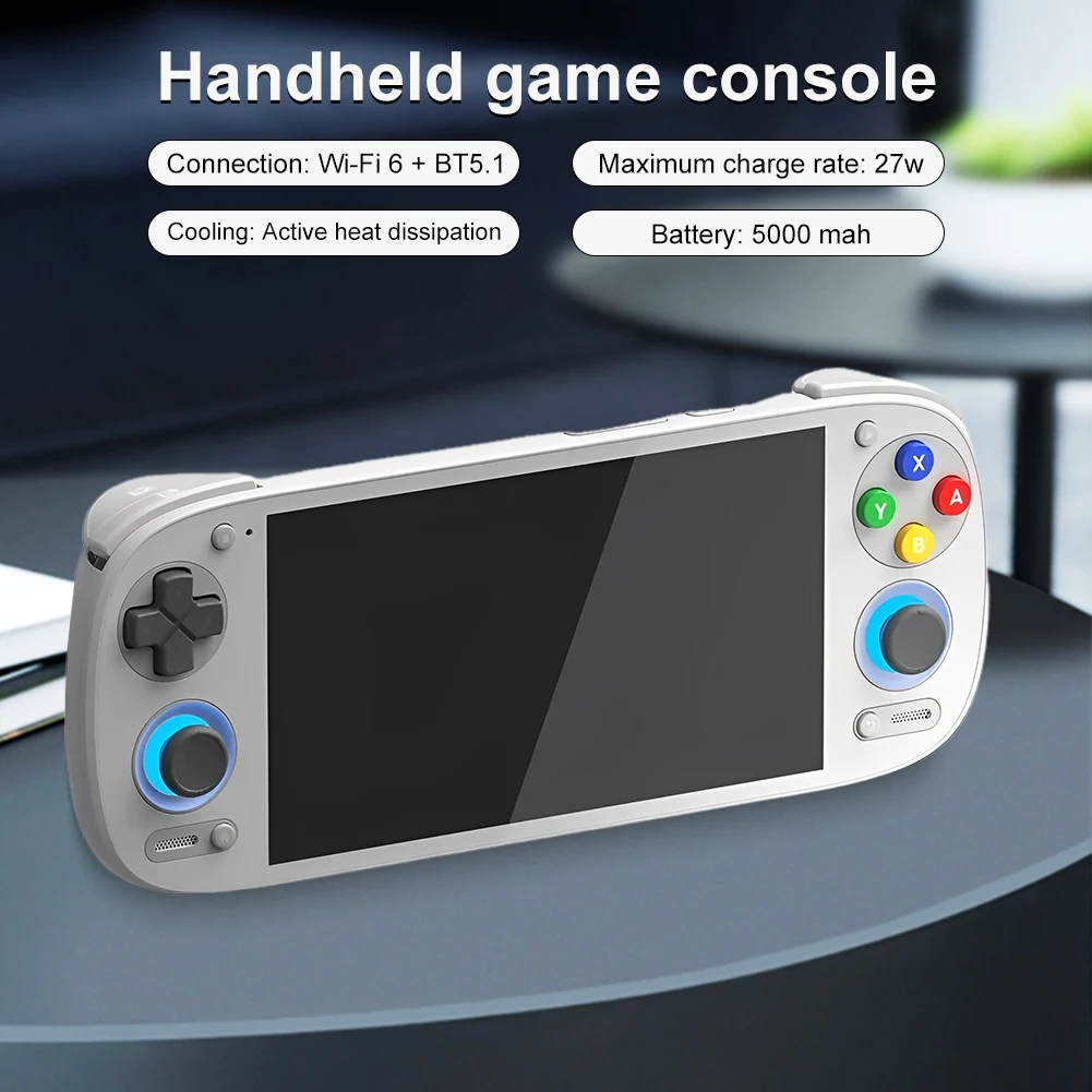 Retroid Pocket 5 Bluetooth Handheld Game Console 5.5 Inch OLED HD Screen WIFI 6 Video Game Player PSP PS2 Android13 Gamingpad