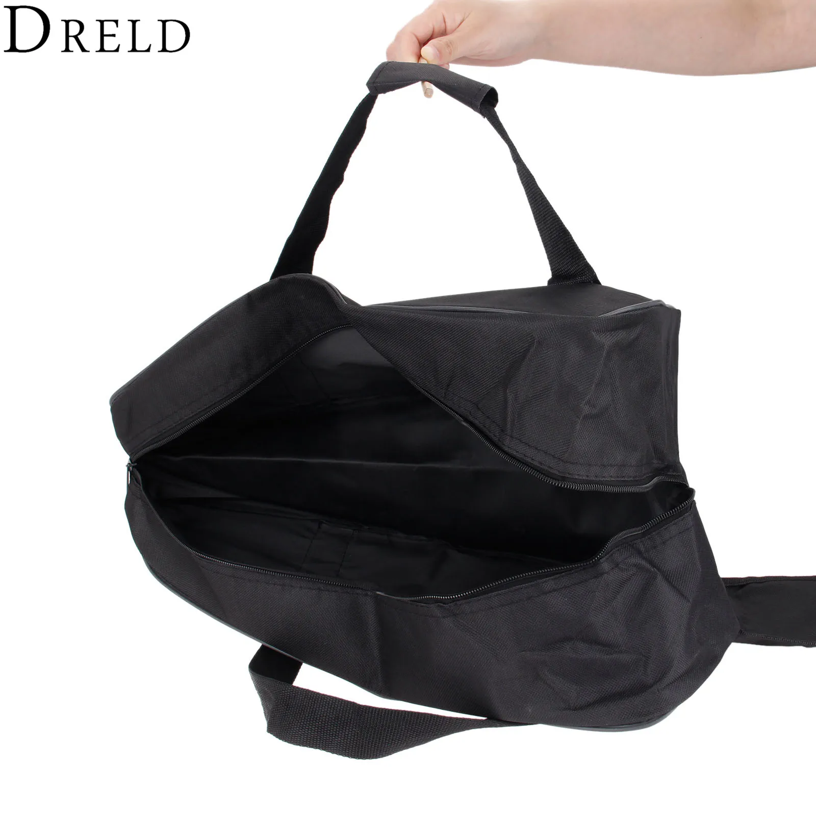 دريلد 16 "18" 20 "22'' المنشار حمل حقيبة حافظة واقية Holdall صندوق حامل ل غادن سلسلة المنشار حمل تخزين أداة حقيبة أسود