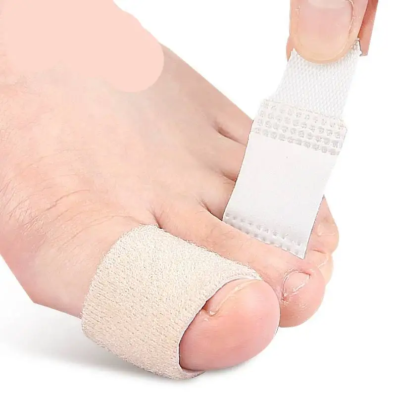 1/2/5Pcs Hammer Toe Straightener Toe Splints Cushions Bandages for Correcting Crooked & Overlapping Toes Protector
