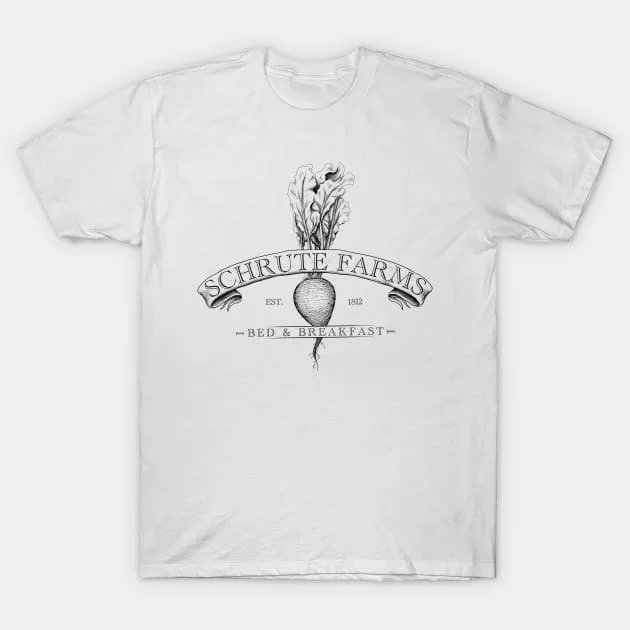 

Schrute Farms Unisex 100% Cotton Tee Made in Australia S - 3XL