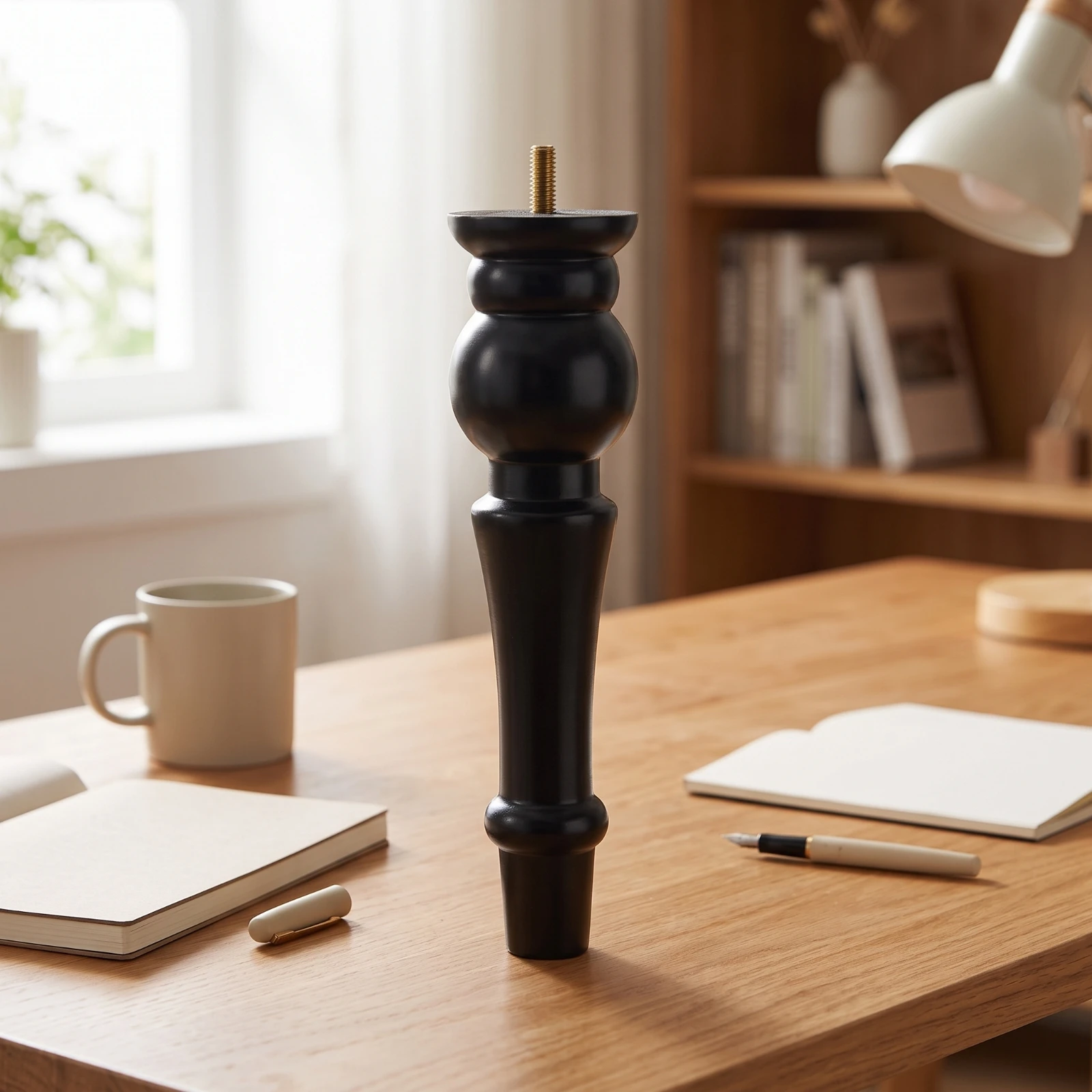 Wooden Furniture Leg Easy to Install Tapered Furniture Leg Hardware Heavy Duty for DIYers, Coffee Tables, Cabinets