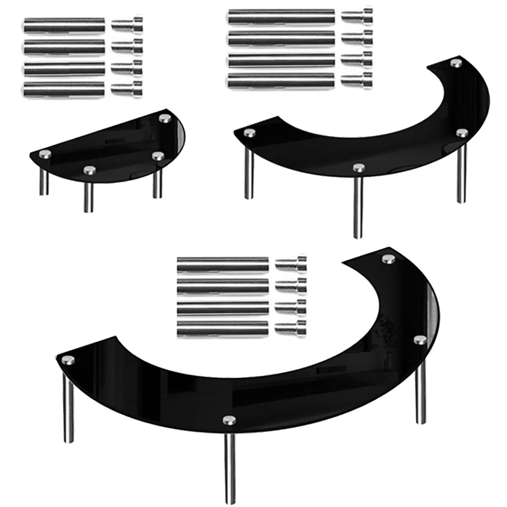 Three-dimensional Cake Display Stand Shelves Wedding Tray Acrylic Tabletop Stands