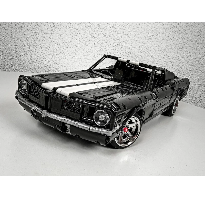 

MOC- 1832 pieces of City Speed Fast Back 1:10 toys for Boys' Christmas gifts Creative building set