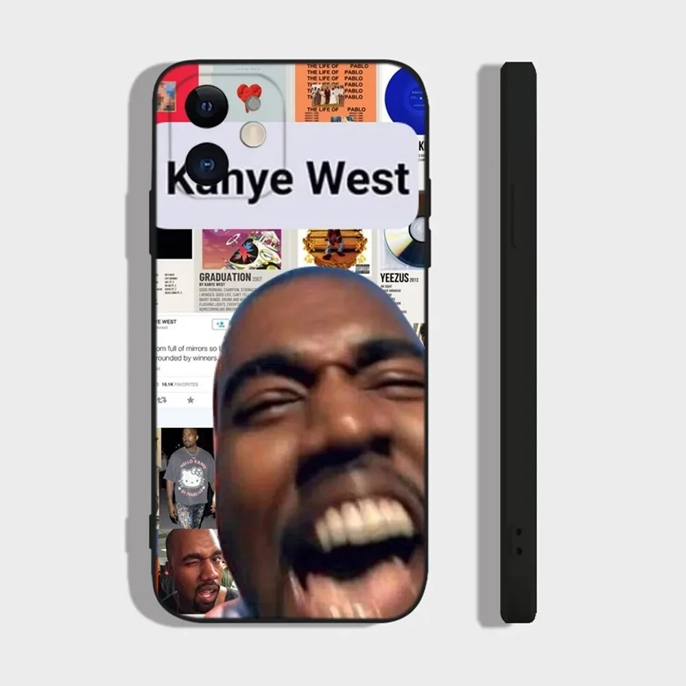 Funny Kanye West Ye Phone Case For iPhone 15 14 13 12 11 Plus Pro Max XR XS X 7 8 Plus SE Mini Silicone Soft Cover