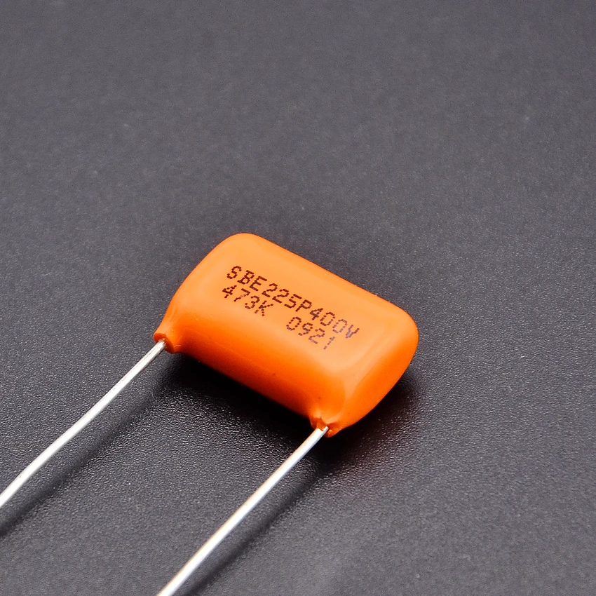 473K/683K/104J/333K SBE/CDE Orange Tone Electric Guitar Bass Capacitor 0.0155UF/0.047UF/0.022UF/0.068UF/0.033UF/0.1UF