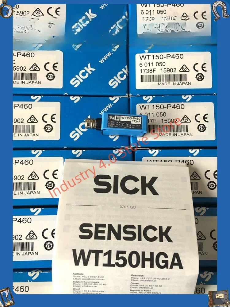 

Brand New WT150-P460 Item Number 6011050 Photoelectric Sensor