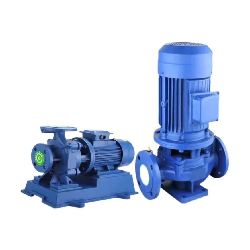 ISW electric water pumps motor single stage inline 3 inch pipeline centrifugal water pump