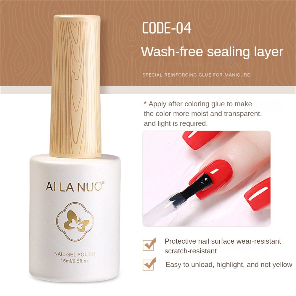 1~4PCS Liquid Glue Nail Glue Brightening High Transparency Liquid Adhesive Security Sealing Adhesive Wear Resistance Lasting