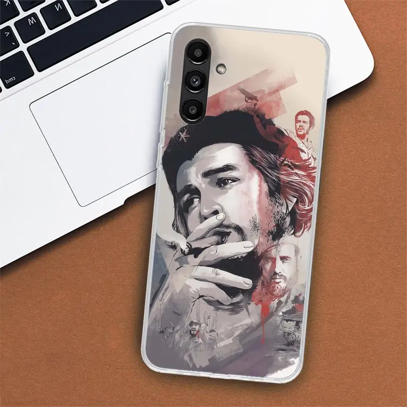 جراب هاتف سيجارة لسامسونج جالاكسي ، تشي جيفارا ، A55 ، A54 ، A53 ، A52 ، A15 ، A14 ، A13 ، A12 ، A35 ، A34 ، A33 ، A32 ، A25 ، A24 ، A23 ، a22 ، A04S ، A03S ، A02