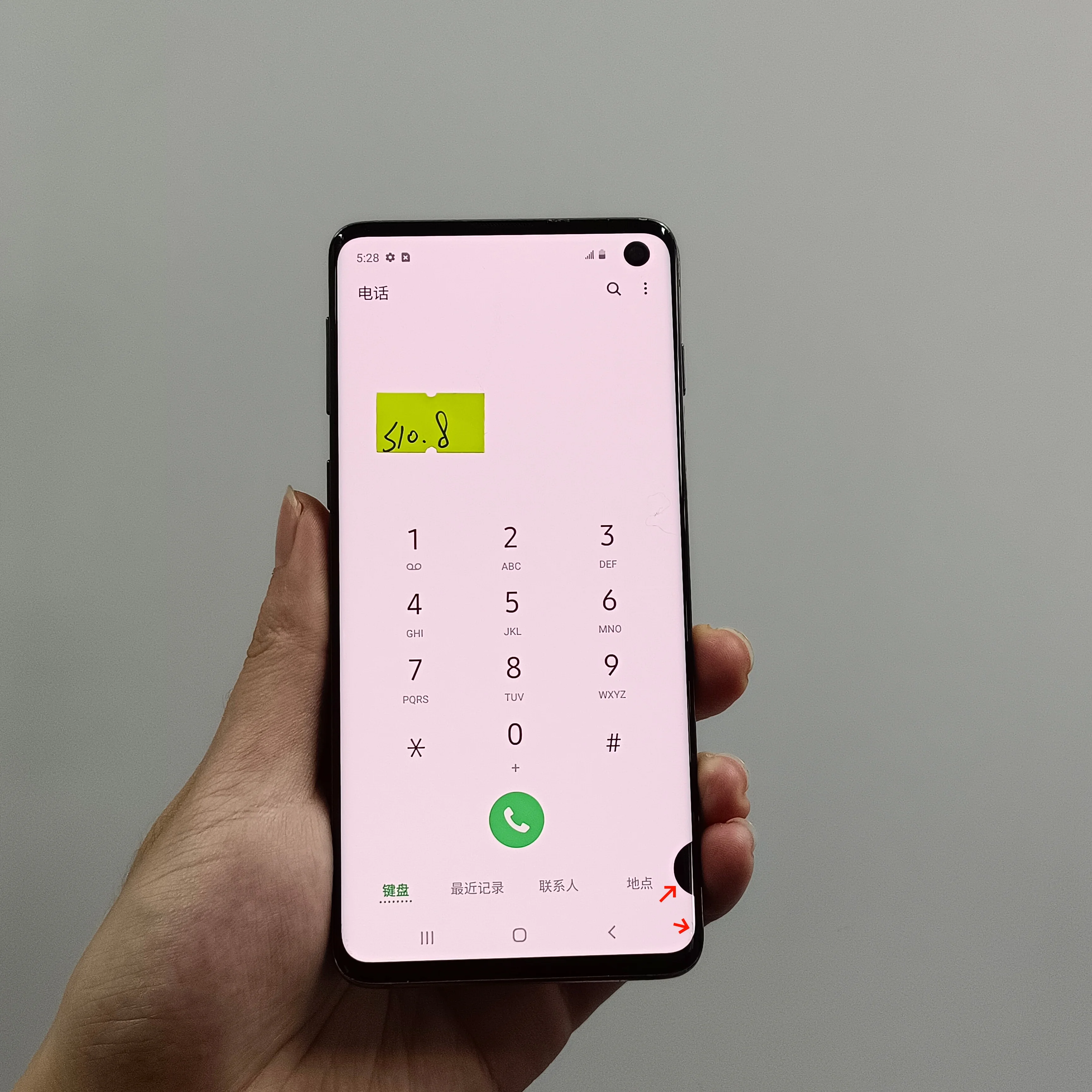 For Samsung Galaxy S10 G973F/DS G973U G973 SM-G973 Amoled LCD Display Touch Screen Digitizer Assembly With Black Dots replace