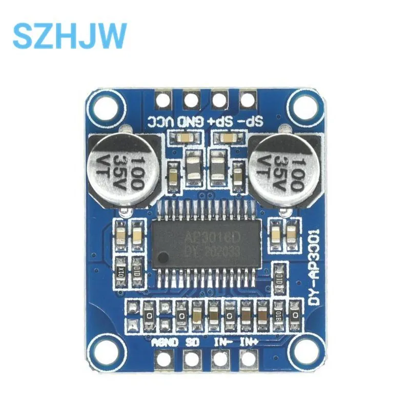 High Power Digital Amplifier Module Mono Class D 4-8ohm DC 12V 24V 8V-24V For 10W 20W 30W-300W Speaker DY-AP3001