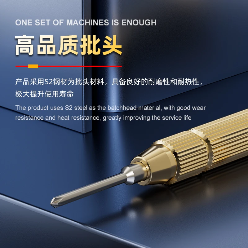 1 шт. медная отвертка сменная отвертка S2 Y-типа 0,6 Phillips 2,5/1,5/1,3 Pentalobe 0,8 Torx T2 для iphone Samsung