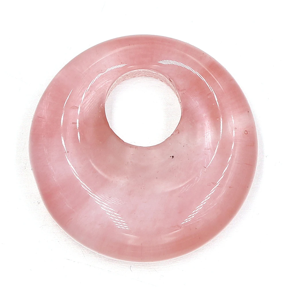 Natural Stone Green Aventurine Agate Amethyst Opal Large Hole Beads DIY for Making Jewelry Accessories Gift 18mm Hole 5.5mm