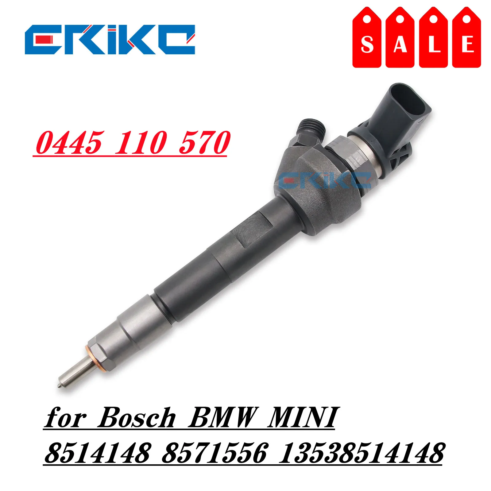 

0445110570 Diesel Fuel Injector 0 445 110 570 0986435261 for Bosch BMW MINI 8514148 8571556 13538514148