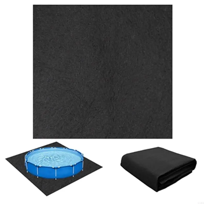 Thin Felt Pool Cushion Replacement Pool Liner Pad Protective Layer for Enhances Comfort and Child Safety in Water Play L8RB