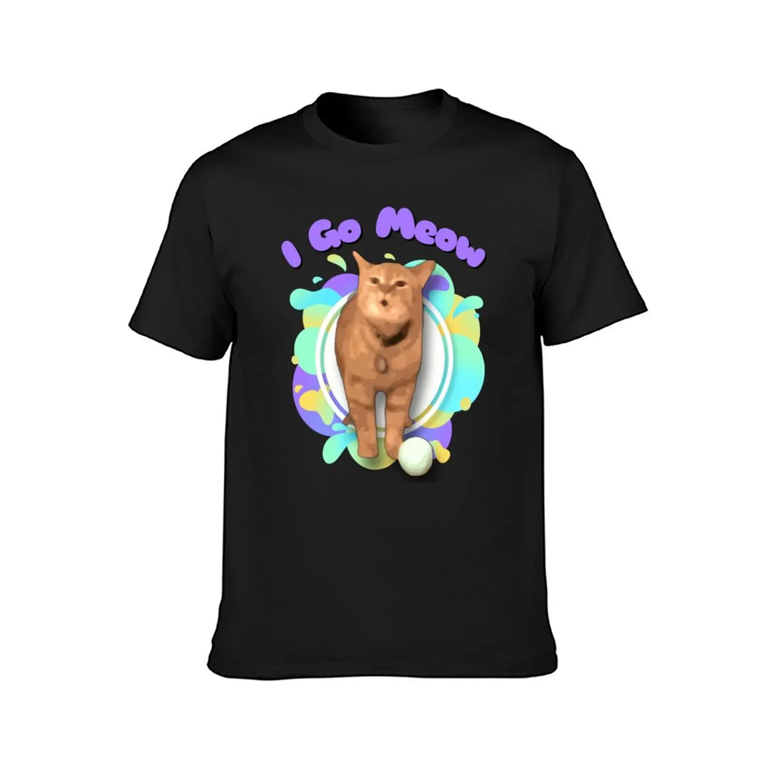 I Go Meow Singing Cat Meme The Kiffness T-Shirt tops shirts graphic tees mens funny t shirts