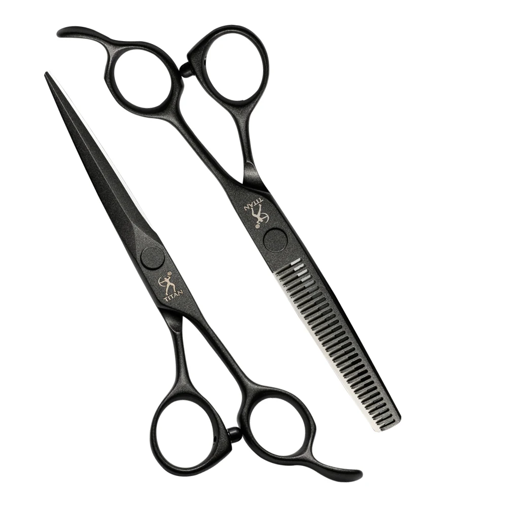 titan-hirld-プロフェッショナル-ヘアカット用ハサミ、スキバサミ、理容師用ハサミ-6インチ-440c鋼