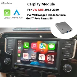 Wireless Apple Carplay Android Auto Module For Golf VW/Volkswagen Skoda Octavia Polo Passat b8/SEAT Leon MIB System Car Play
